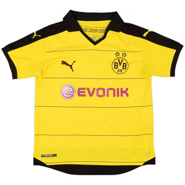 2015-16 Borussia Dortmund Home Shirt - 8/10 - (L.Boys)