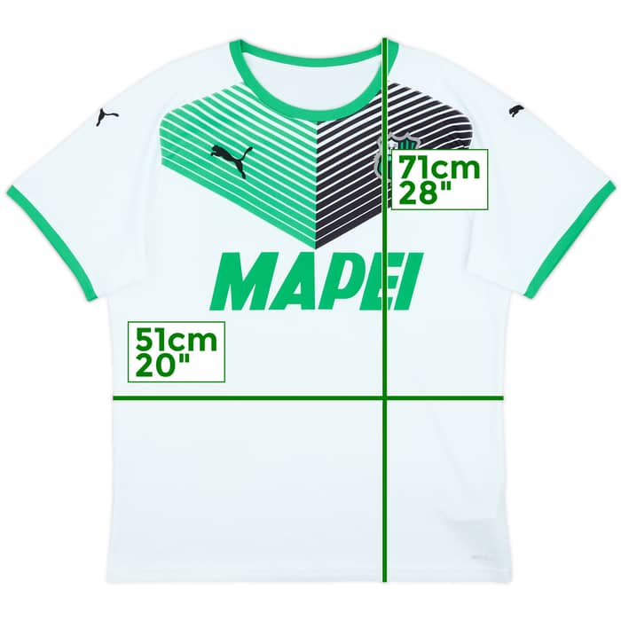 2021-22 Sassuolo Away Shirt #28 - 10/10 - (L)