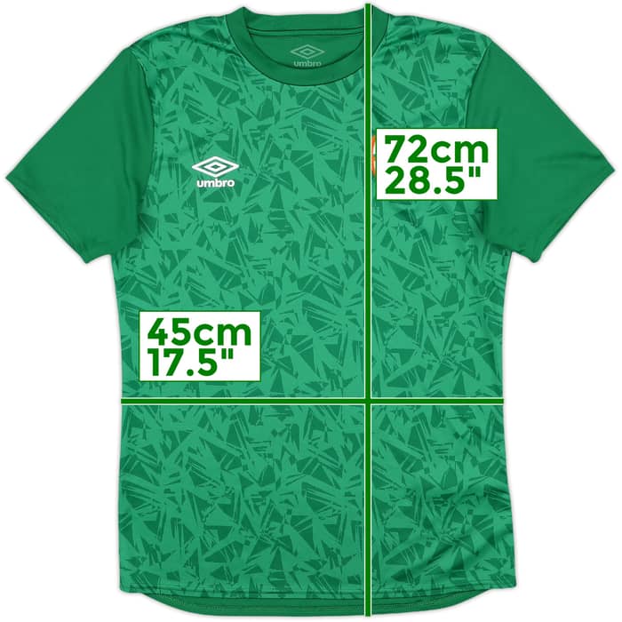 2016-17 Ireland Umbro Training Shirt - 9/10 - (S)