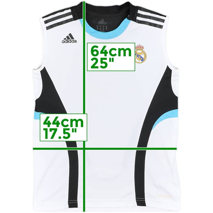 2008-09 Real Madrid adidas Formotion Training Vest - 7/10 - (L.Boys)