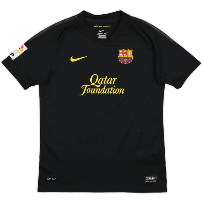 2011-12 Barcelona Away Shirt David Villa #7 - 7/10 - (L.Boys)