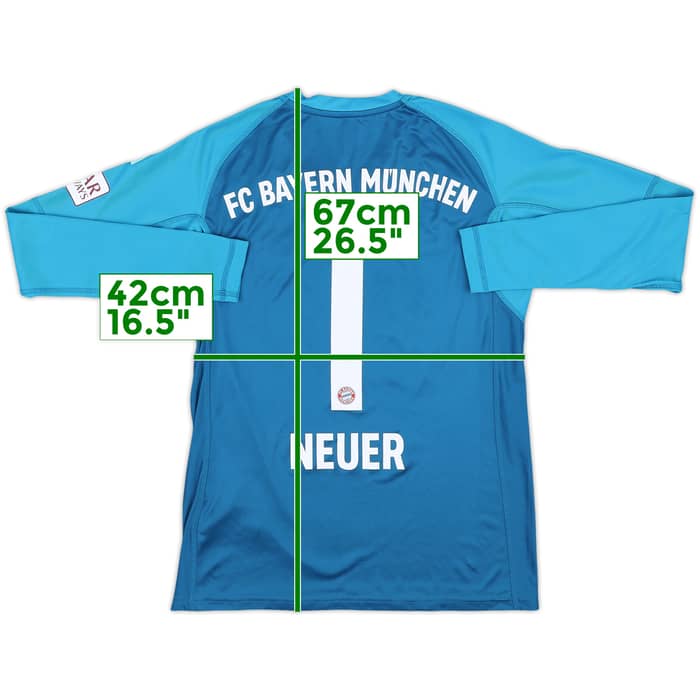 2018-19 Bayern Munich GK Shirt Neuer #1 - 8/10 - (L.Boys)