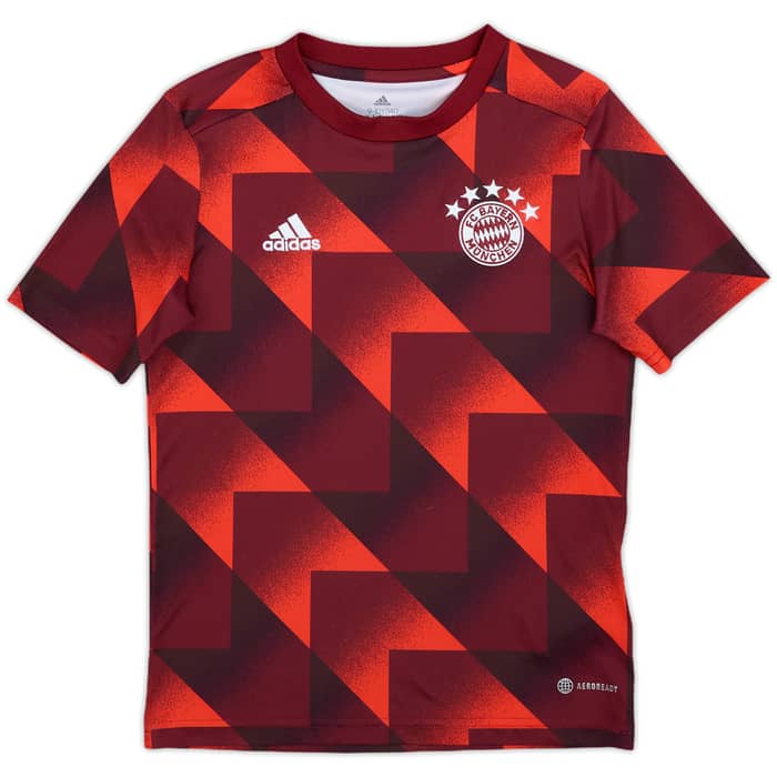 2022-23 Bayern Munich adidas Training Shirt - 10/10 - (S.Boys)