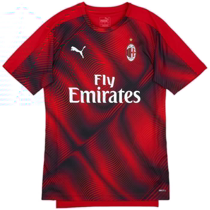 2019-20 AC Milan Puma Training Shirt - 10/10 - (M)