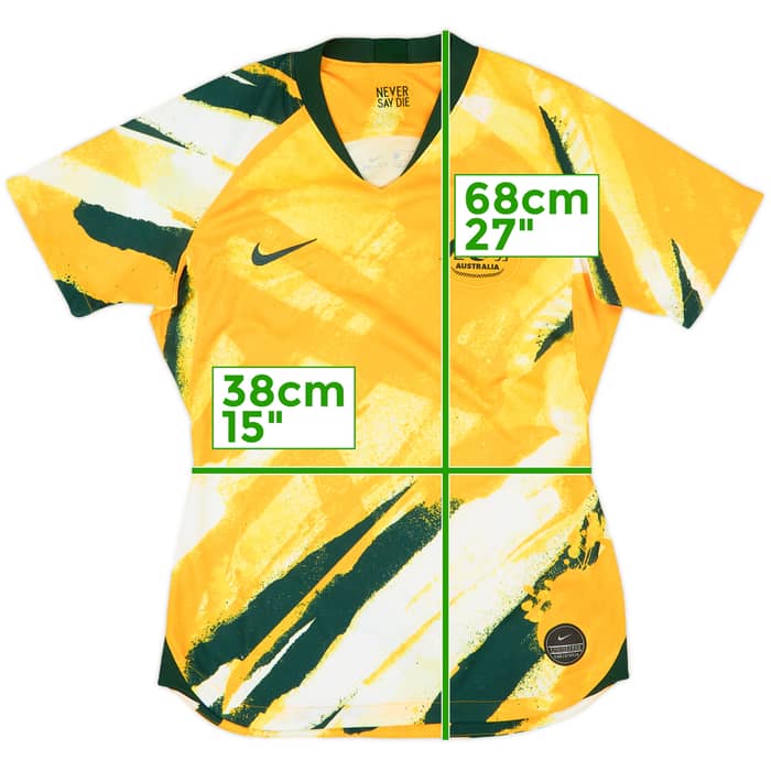 2019-20 Australia Women's Home Shirt - 10/10 - (Women's S)