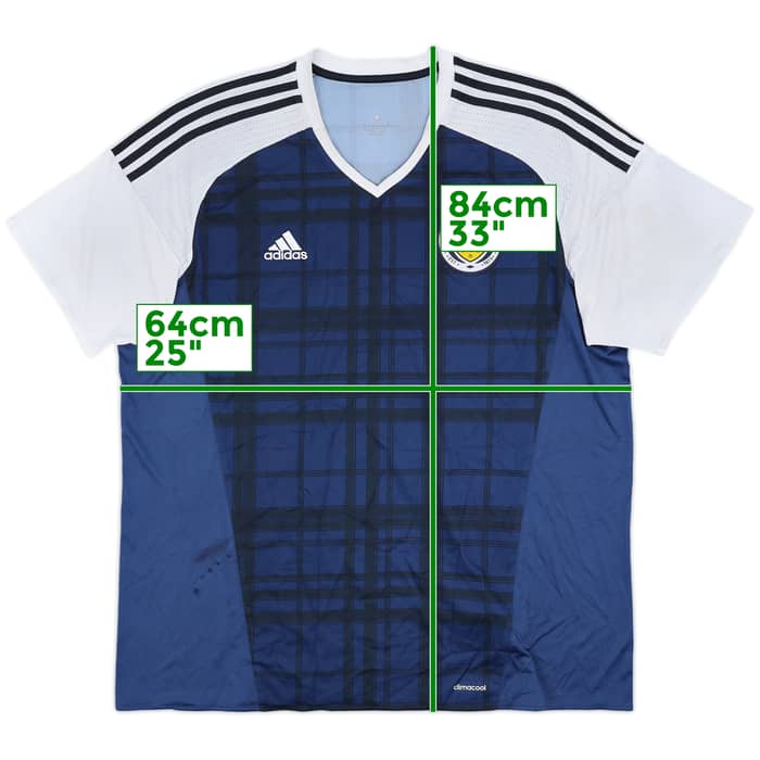 2015-17 Scotland Home Shirt - 5/10 - (XXL)