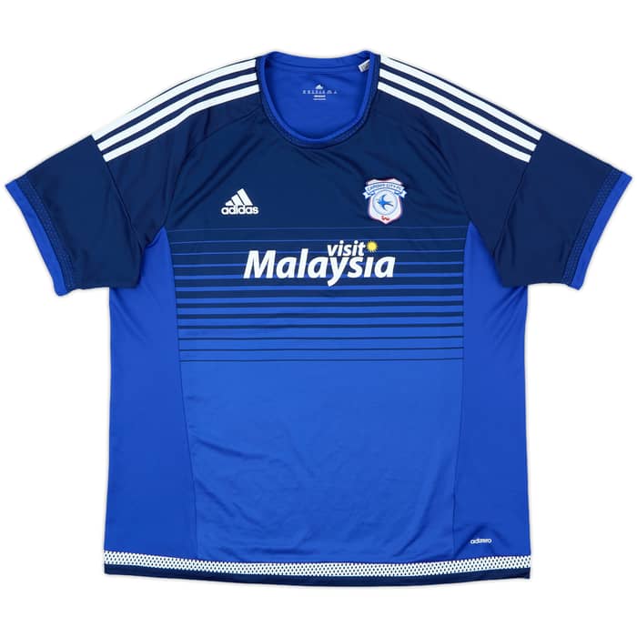 2015-16 Cardiff Home Shirt - 8/10 - (XXL)