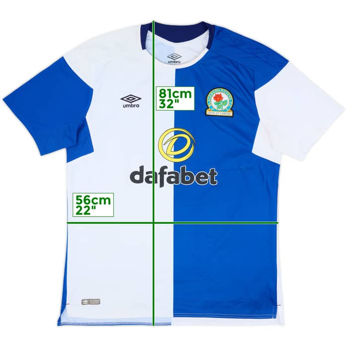 2017-18 Blackburn Rovers Home Shirt - 7/10 - (XL)