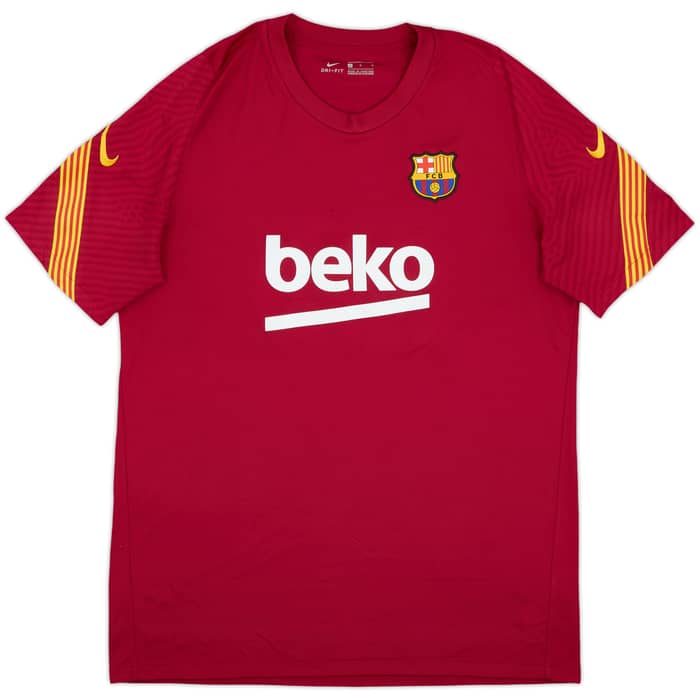 2020-21 Barcelona Nike Training Shirt - 8/10 - (L)