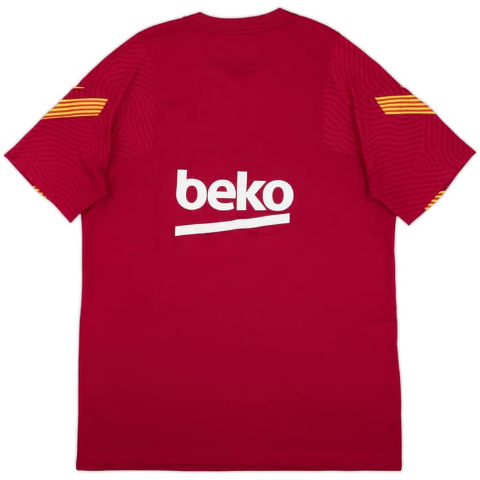 2020-21 Barcelona Nike Training Shirt - 8/10 - (L)