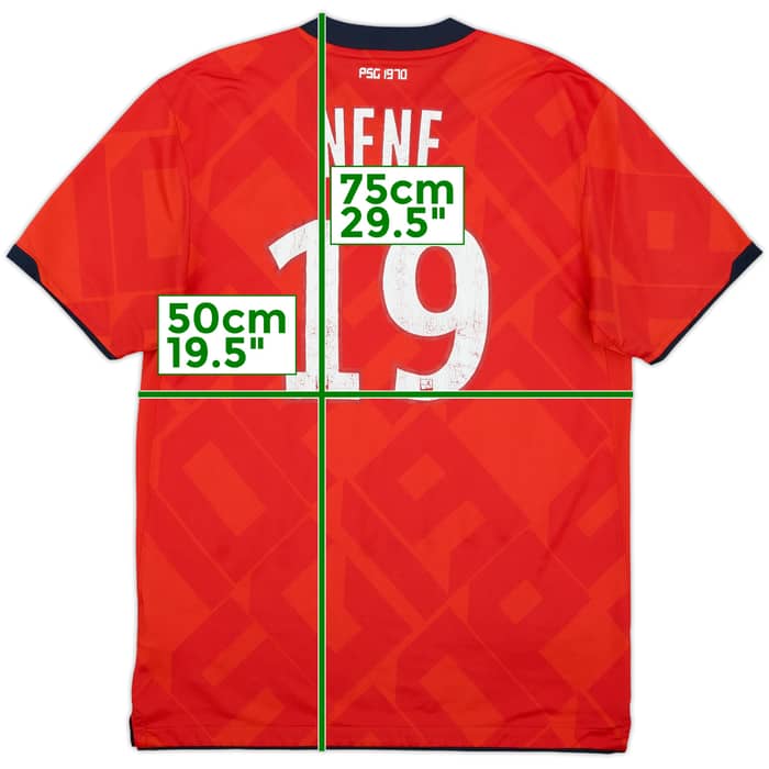 2010-12 Paris Saint-Germain '40 ANS' Home/Third Shirt Nene #19 - 5/10 - (M)