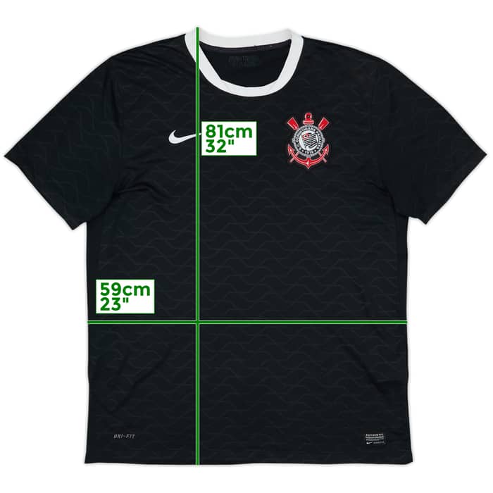 2012-13 Corinthians Away Shirt - 7/10 - (XL)