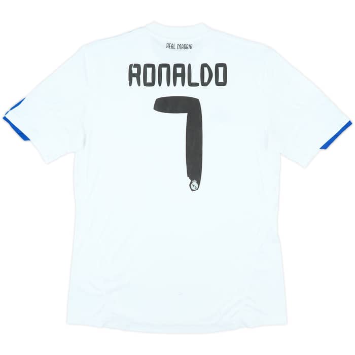 2010-11 Real Madrid Home Shirt Ronaldo #7 - 4/10 - (L)