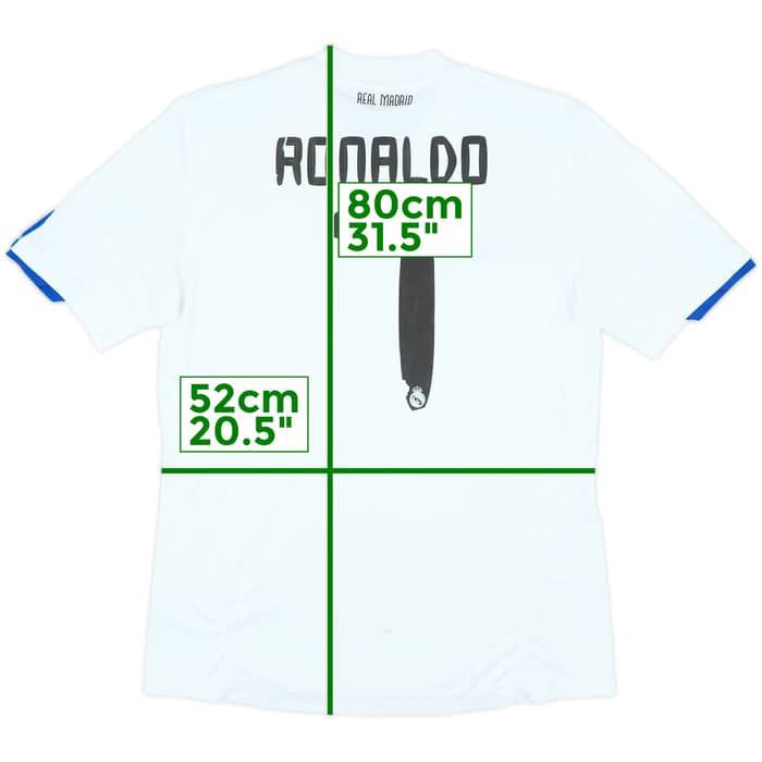 2010-11 Real Madrid Home Shirt Ronaldo #7 - 4/10 - (L)