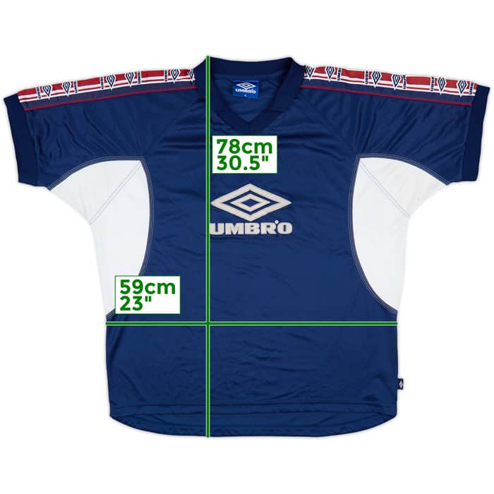 1998-99 Umbro Training Shirt - 8/10 - (XL)