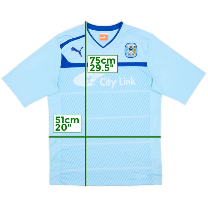 2012-13 Coventry Home Shirt - 8/10 - (L)