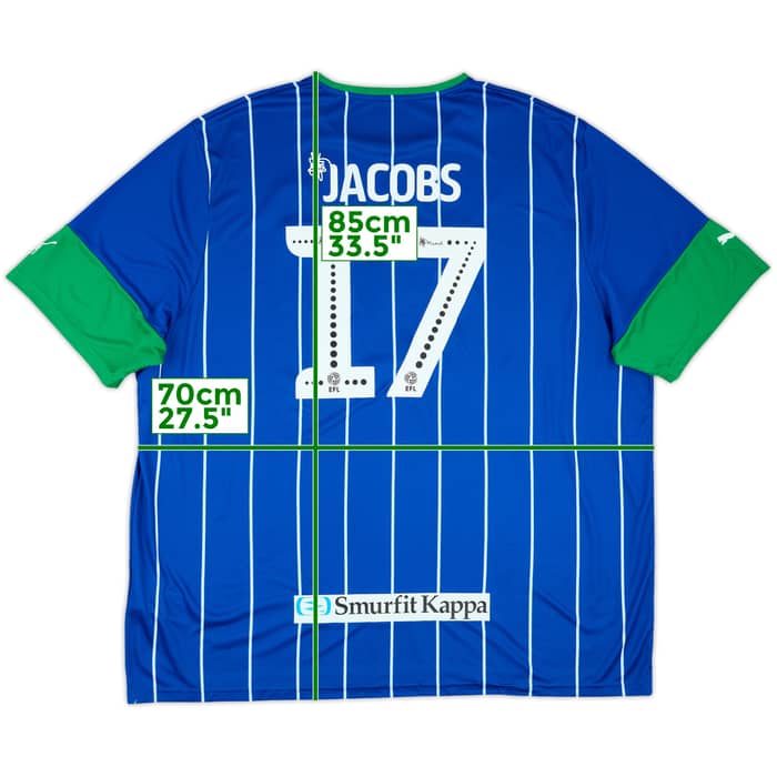 2019-20 Wigan Home Shirt Jacobs #17 - 6/10 - (4XL)