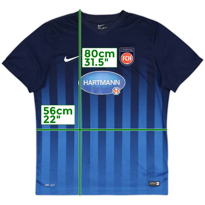 2016-17 Heidenheim Home Shirt - 8/10 - (XL)