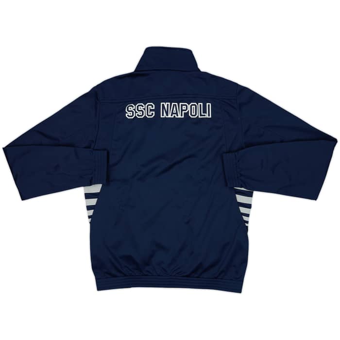 2014-15 Napoli Macron Full Tracksuit - 8/10 - (S)