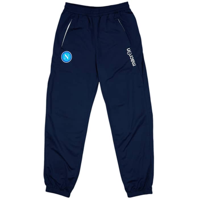 2014-15 Napoli Macron Full Tracksuit - 8/10 - (S)