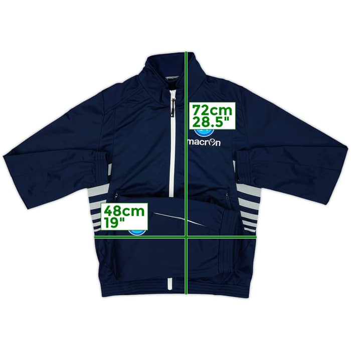 2014-15 Napoli Macron Full Tracksuit - 8/10 - (S)