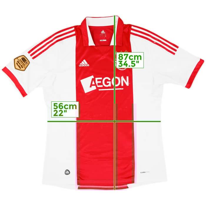 2011-12 Ajax Home Shirt - 5/10 - (XL)