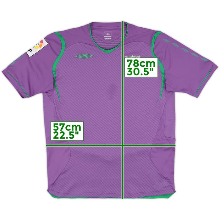2008-09 Malaga Away Shirt - 6/10 - (L)