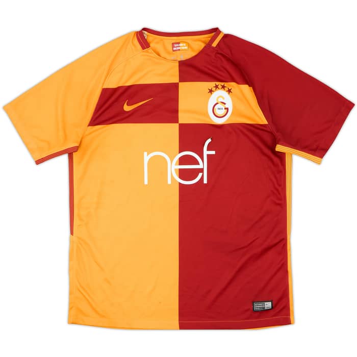 2017-18 Galatasaray Home Shirt - 5/10 - (L)