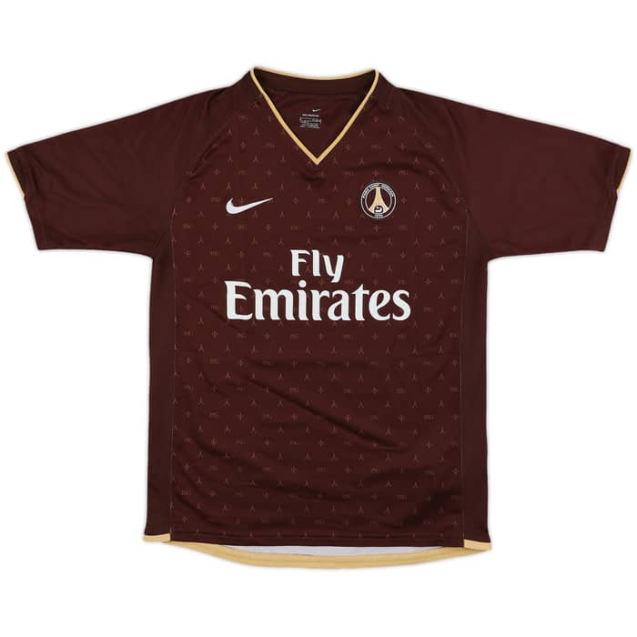 2006-07 Paris Saint-Germain Away Shirt - 9/10 - (L.Boys)