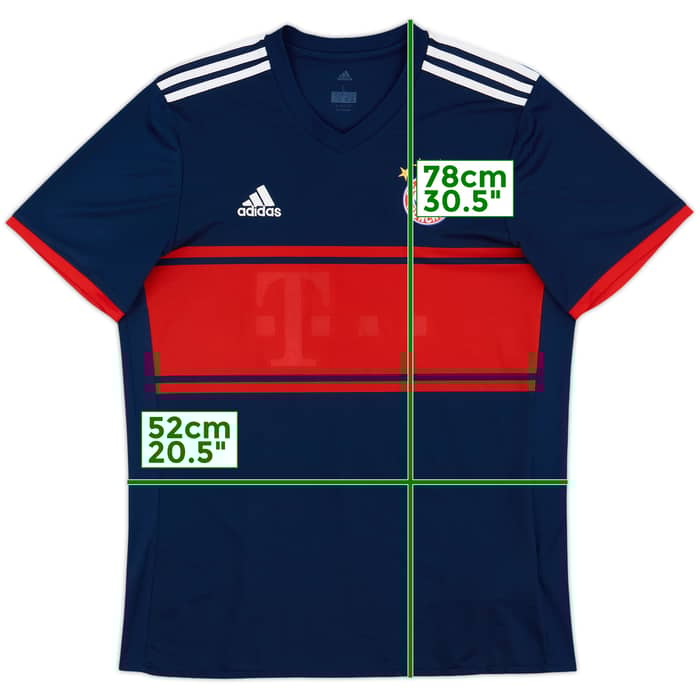 2017-18 Bayern Munich Away Shirt - 4/10 - (L)