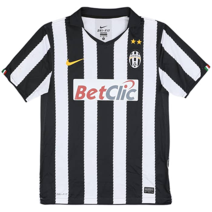 2010-11 Juventus Home Shirt Aquilani #14 - 4/10 - (M)