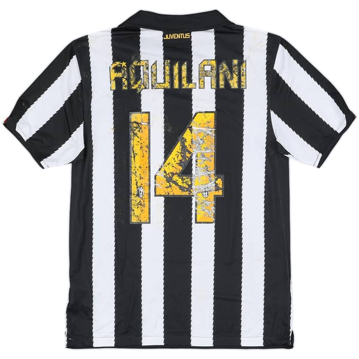 2010-11 Juventus Home Shirt Aquilani #14 - 4/10 - (M)