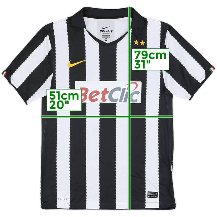 2010-11 Juventus Home Shirt Aquilani #14 - 4/10 - (M)