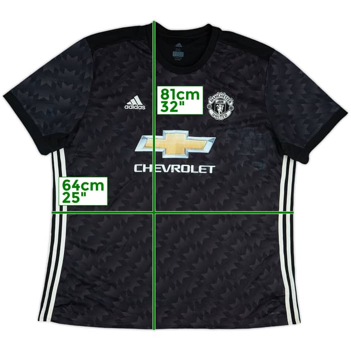 2017-18 Manchester United Away Shirt - 5/10 - (XXL)
