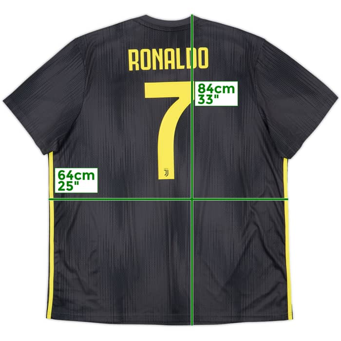 2018-19 Juventus Third Shirt Ronaldo #7 - 10/10 - (XXL)