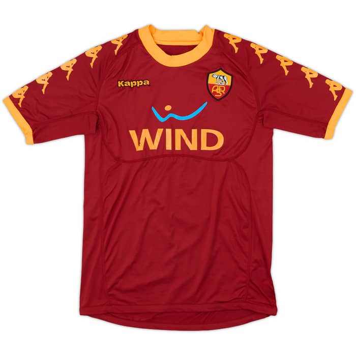 2010-11 Roma Home Shirt Vucinic #9 - 6/10 - (L.Boys)
