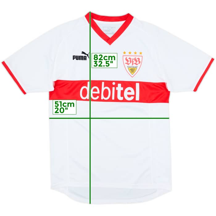 2003-04 Stuttgart Home Shirt - 8/10 - (M)