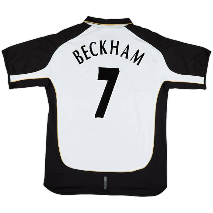 2001-02 Manchester United Centenary Away/Third Shirt Beckham #7 - 4/10 - (XL)