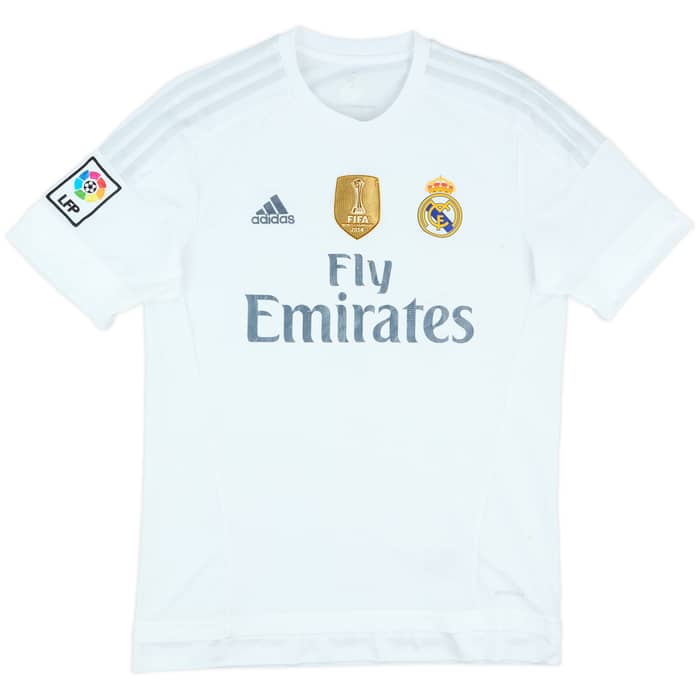 2015-16 Real Madrid Home Shirt - 5/10 - (M)