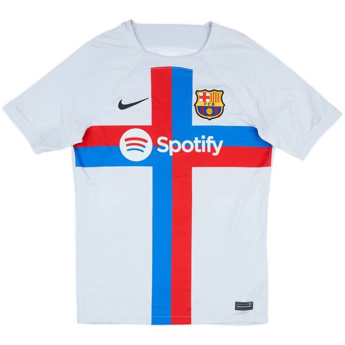 2022-23 Barcelona Third Shirt Lewandowski #9 - 7/10 - (S)