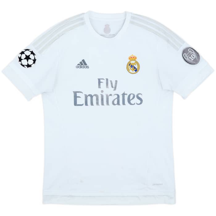 2015-16 Real Madrid Home Shirt - 4/10 - (M)