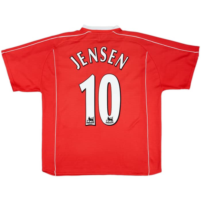 2002-03 Charlton Home Shirt Jensen #10 - 9/10 - (L)