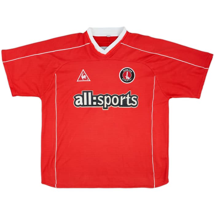 2002-03 Charlton Home Shirt Jensen #10 - 9/10 - (L)