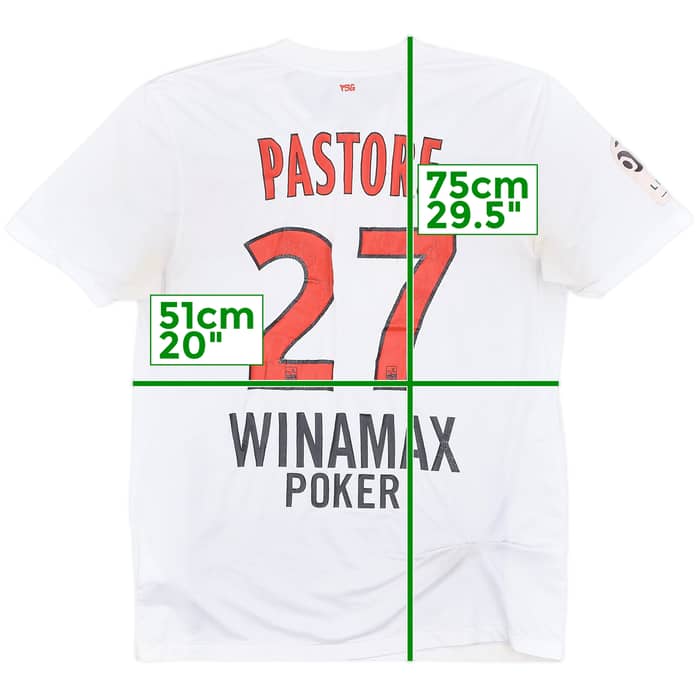 2012-13 Paris Saint-Germain Third Shirt Pastore #27 - 4/10 - (M)