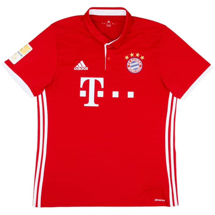 2016-17 Bayern Munich Home Shirt Muller #25 - 8/10 - (L)
