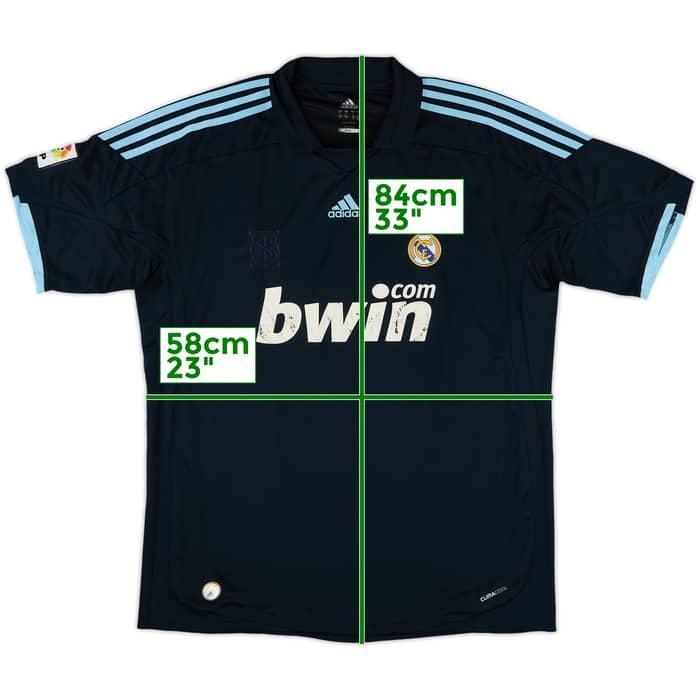 2009-10 Real Madrid Away Shirt - 5/10 - (XL)