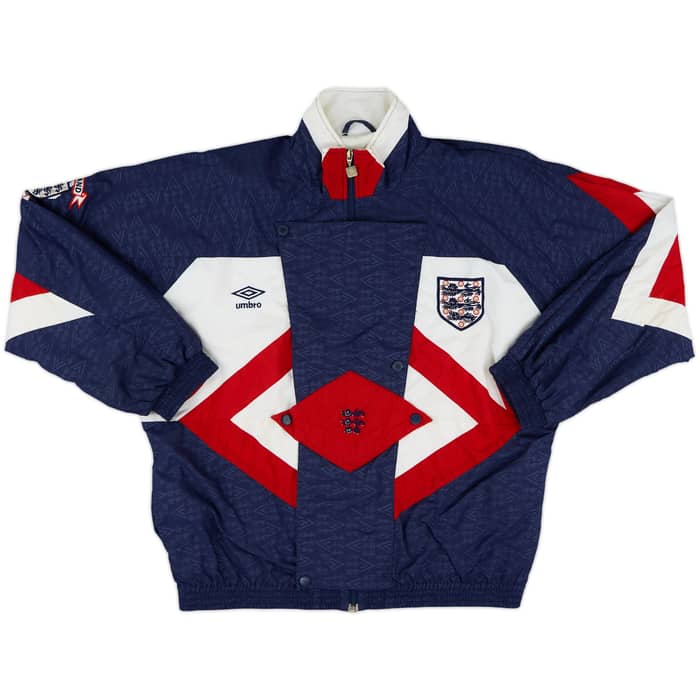 1990-92 England Umbro Tracksuit - 9/10 - (XL)