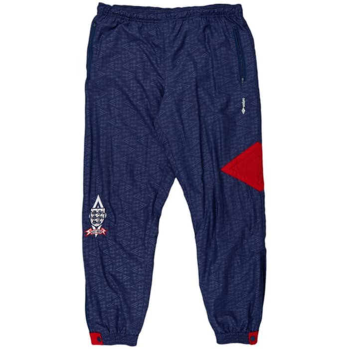 1990-92 England Umbro Tracksuit - 9/10 - (XL)