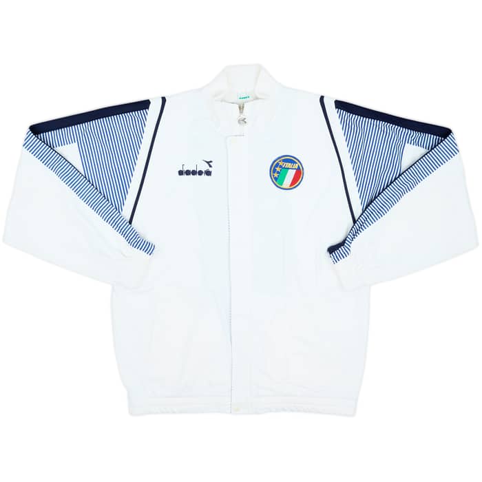 1988-90 Italy Diadora Track Jacket - 9/10 - (M)