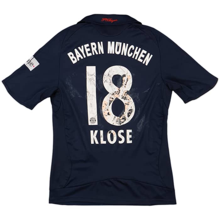 2008-09 Bayern Munich Away Shirt Klose #18 - 4/10 - (S)